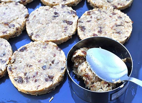 biscuits noix de coco raisins