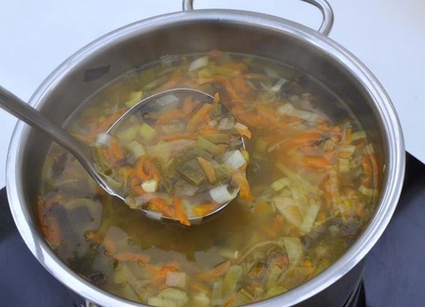 recette soupe poireaux carottes