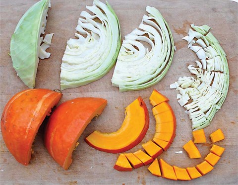 recette soupe chou et potimaron