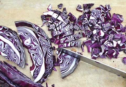 recette soupe chou rouge et pois cassés