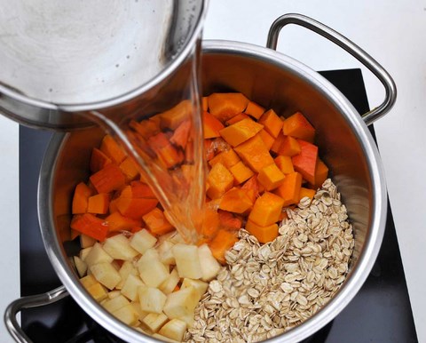 recette soupe potimarron lentilles