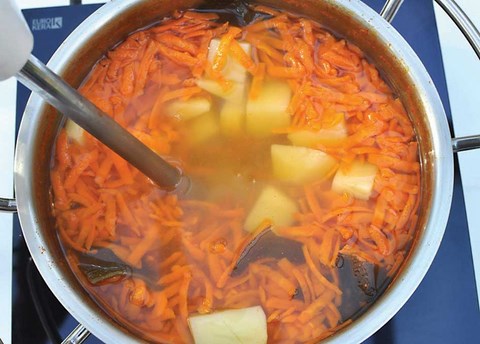 recette velouté rapide de carottes